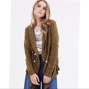 NWT Free People Military Blazer